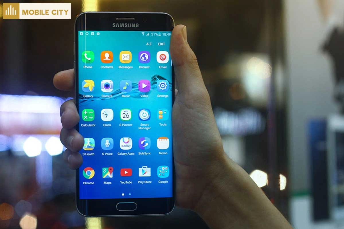 Màn hình Samsung Galaxy S6 Edge Plus cũ ấn tượng