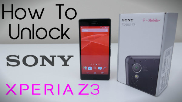 unlock sony xperia z3 t mobile