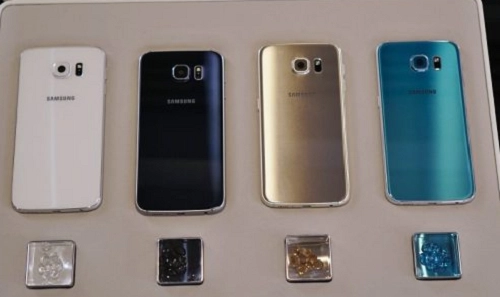 Màu sắc cơ bản của Samsung Galaxy S6