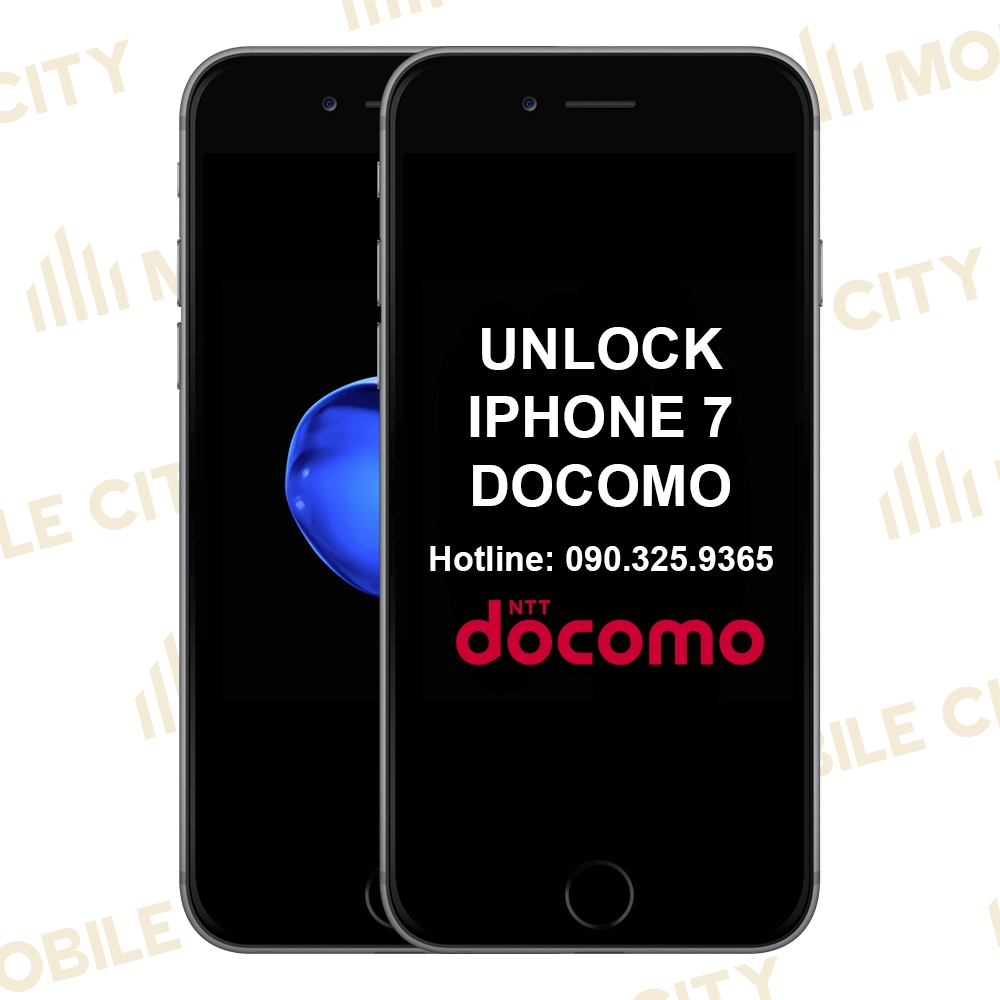 Unlock iphone 7 docomo nhật bản