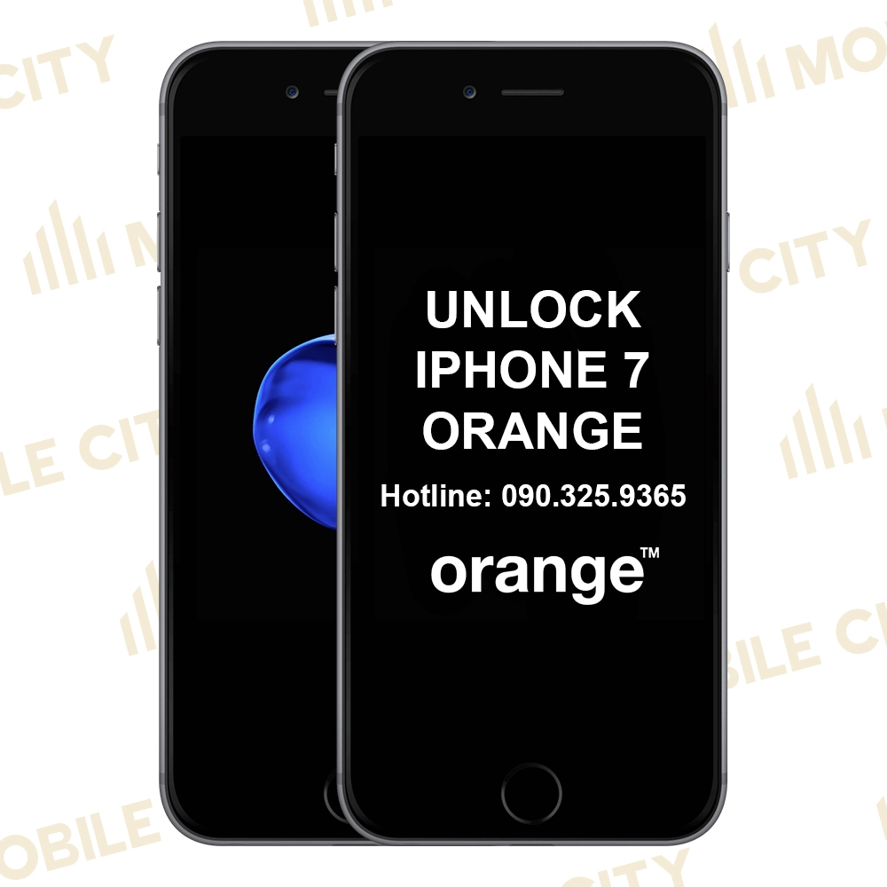 Unlock iphone 7 orange nhật bản
