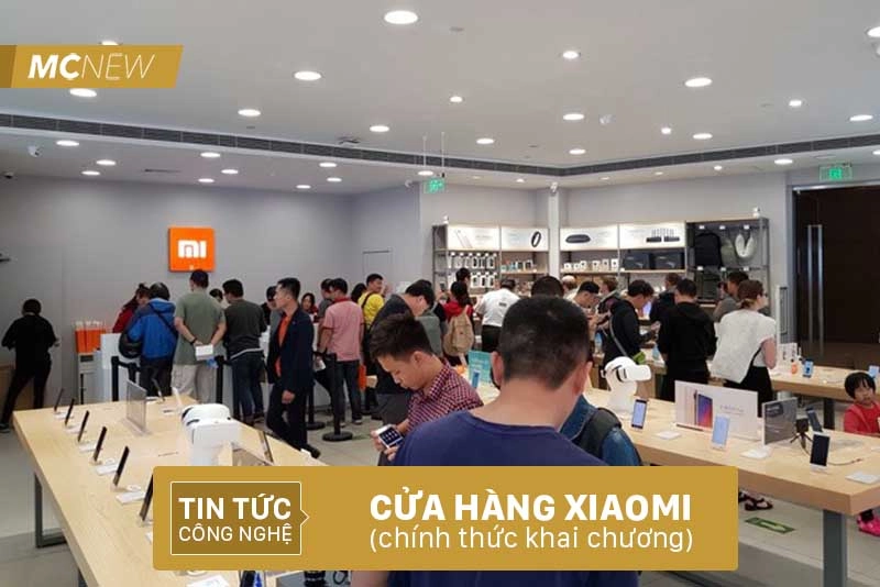 Xiaomi khai chương cửa hàng chính thức