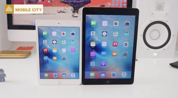 So sánh iPad Air 2 và iPad Mini 4