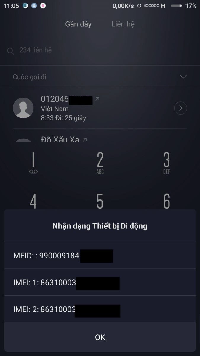 Check iMei Xiaomi Mi6X