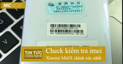 Check-imei-Xiaomi-MI6x