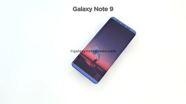 Render của Galaxy Note 9
