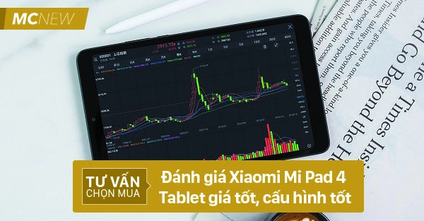 Đánh giá Xiaomi Mi Pad 4