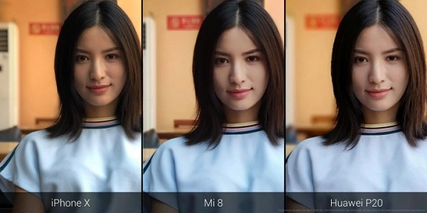 So sánh Xiaomi Mi 8 với iPhone X
