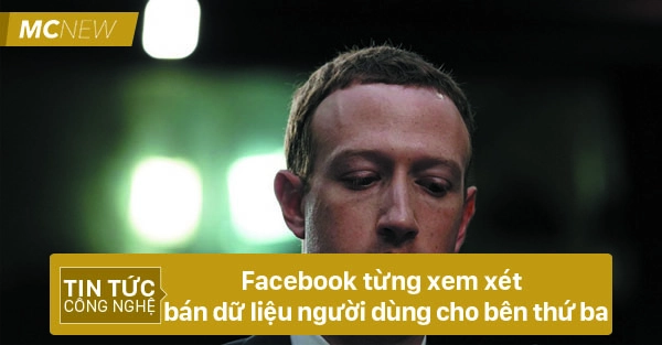 Facebook tiết lộ thông tin người dùng