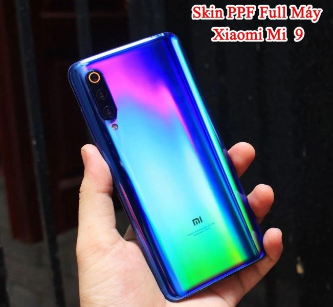 Dán lưng PPF Xiaomi Mi 9 ngon-bổ-rẻ nhất