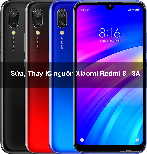 Sửa, Thay IC nguồn Xiaomi Redmi 7 | 7A