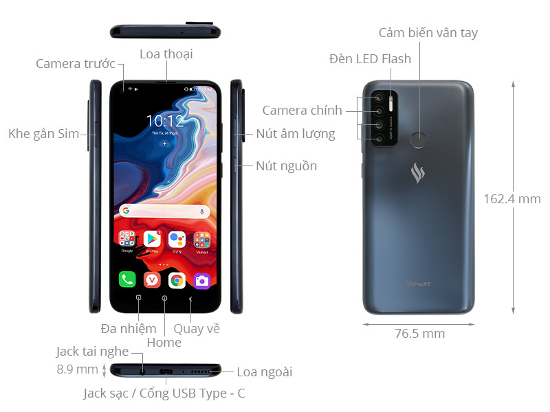 Vsmart Live 4 thương hiệu Việt giá rẻ. Đại lý Vsmart Live 4 chính hãng ...