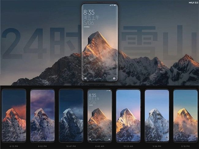 MIUI 12.5: “Trải nghiệm hệ điều hành MIUI 12.5 thông minh, nhanh chóng và tối ưu nhất từ trước đến nay. Tận hưởng các tính năng mới lạ như super wallpaper, ultra battery saver và nhiều tính năng độc quyền khác đang chờ đợi bạn.”