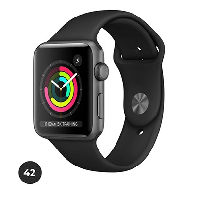 Điện thoại Apple Watch Series 3 Nhôm 42mm (Cũ 99.9%)