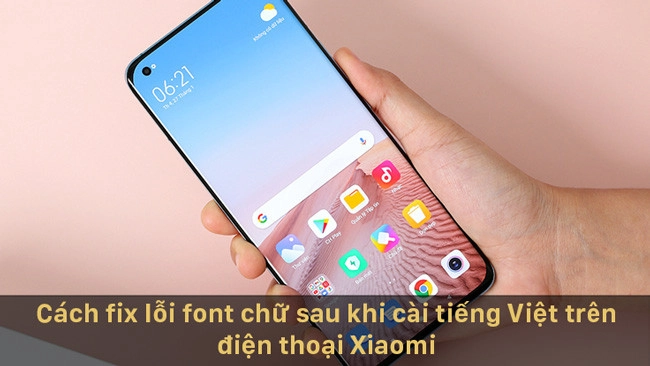 Fix lỗi font chữ Xiaomi: Bạn đang gặp khó khăn với font chữ trên điện thoại Xiaomi của mình? Hãy nhấn vào hình ảnh để tìm hiểu cách khắc phục và sửa lỗi font chữ một cách dễ dàng và nhanh chóng. Bộ công cụ sửa lỗi tự động sẽ giúp bạn giải quyết các vấn đề liên quan đến font chữ trên Xiaomi một cách đầy hiệu quả.