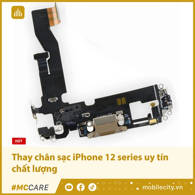 #1 Dịch vụ thay chân sạc iPhone 12