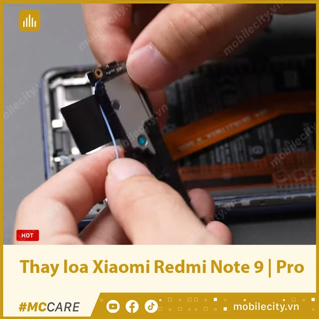 #1 Dịch vụ Thay loa Xiaomi Redmi Note 9