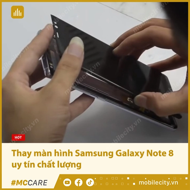 Thay màn hình Samsung Galaxy Note 8