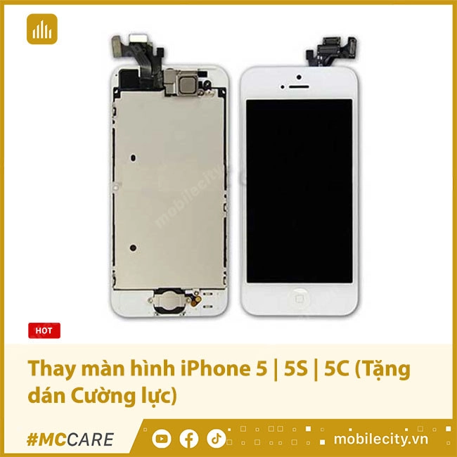 Hướng dẫn cách xử lý màn hình iPhone 5 bị vỡ nhanh chóng