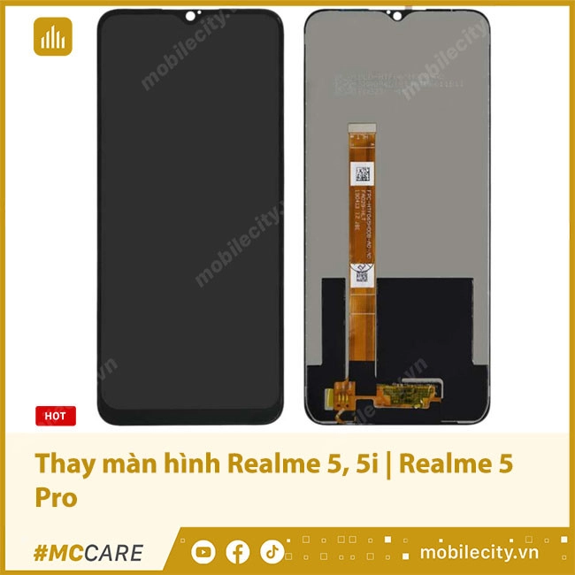 Thay màn hình Realme 5, 5i | Realme 5 Pro