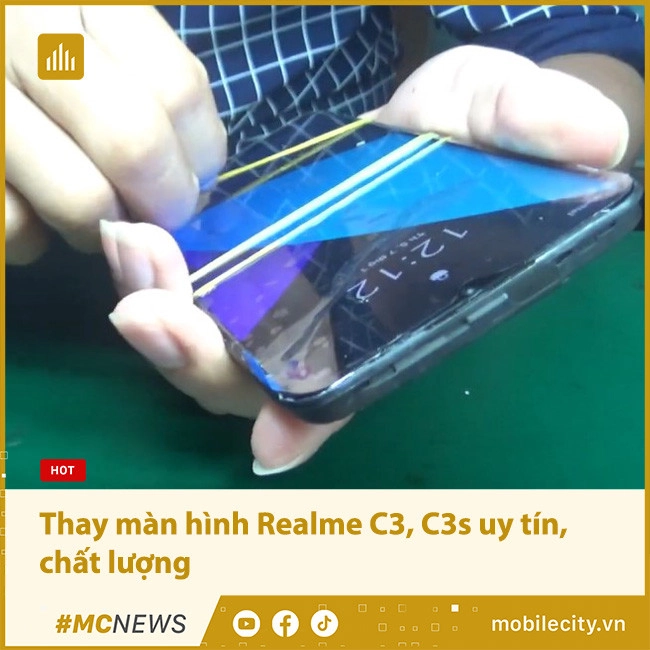 Thay màn hình Realme C3 | C3s