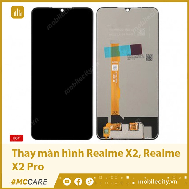 Dịch vụ thay màn hình Realme X2, X2 Pro chính hãng ở đâu tốt?