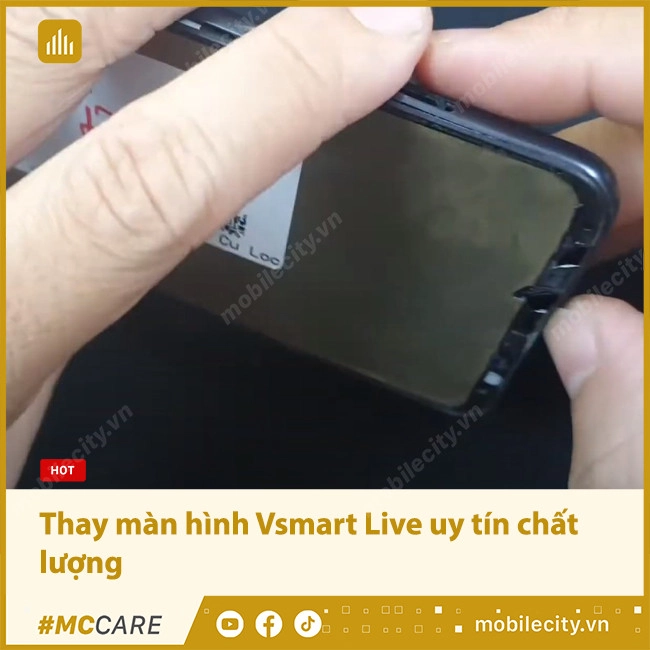 Thay màn hình Vsmart Live