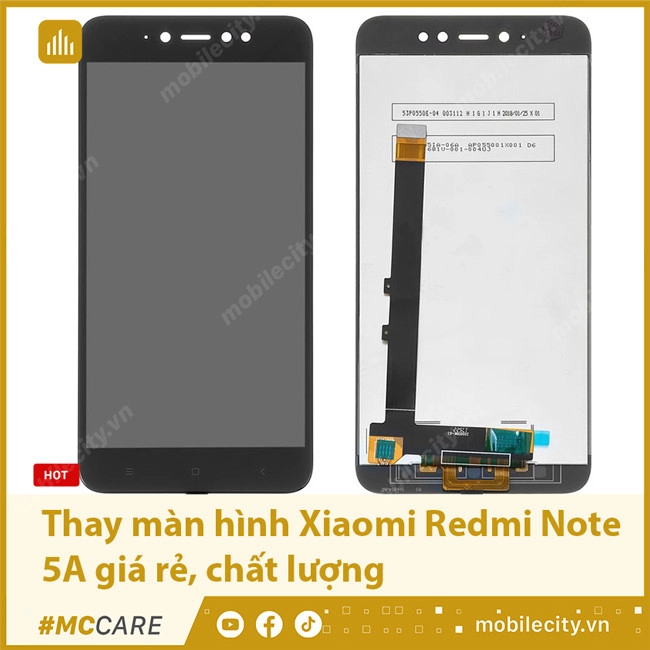 Thay màn hình Xiaomi Redmi Note 5A