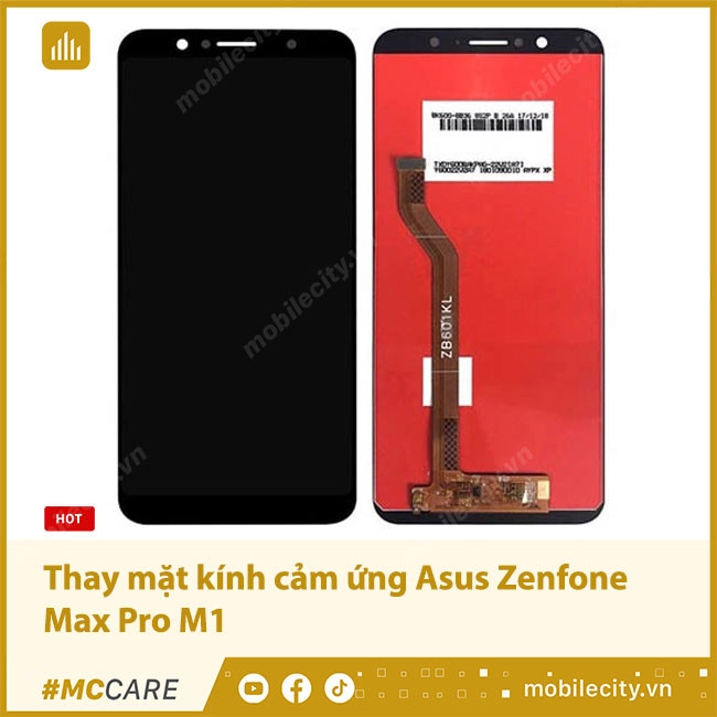 Thay mặt kính cảm ứng Asus Zenfone Max Pro M1