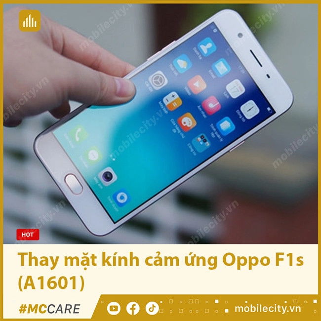 Ép - Thay Mặt kính cảm ứng Oppo F1s (A59) - Chính Hãng