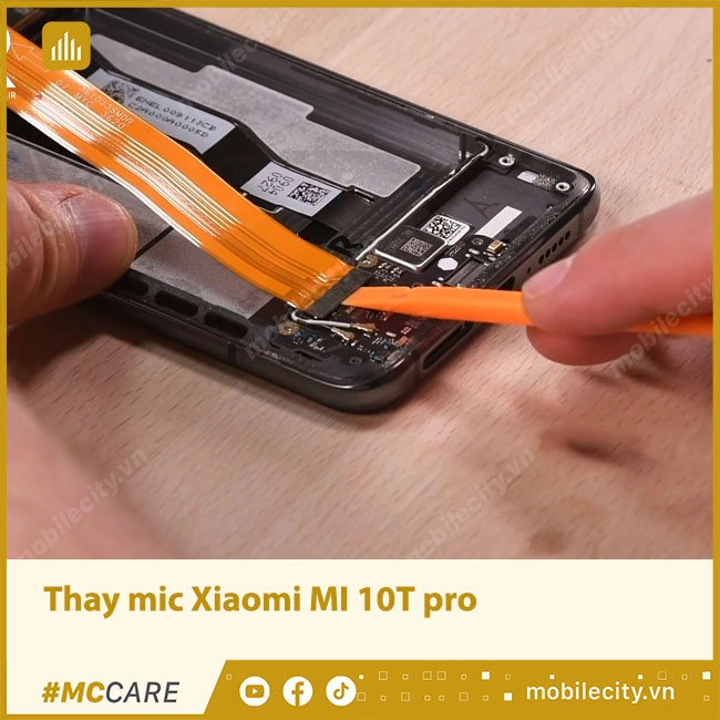 Thay mic Xiaomi MI 10T pro