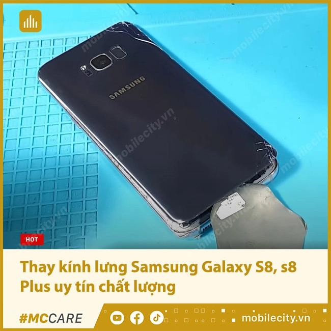 Thay kính lưng Samsung Galaxy S8 Plus / S8+/ G955