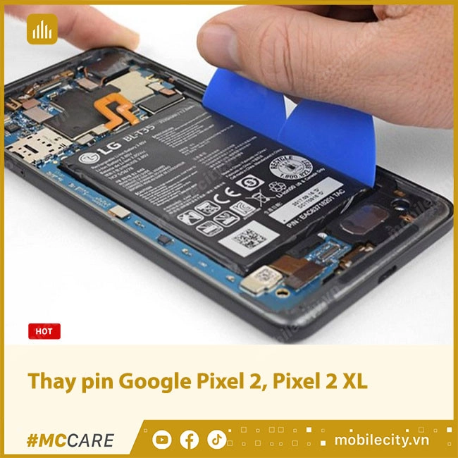 Thay pin Google Pixel 2, Pixel 2 XL