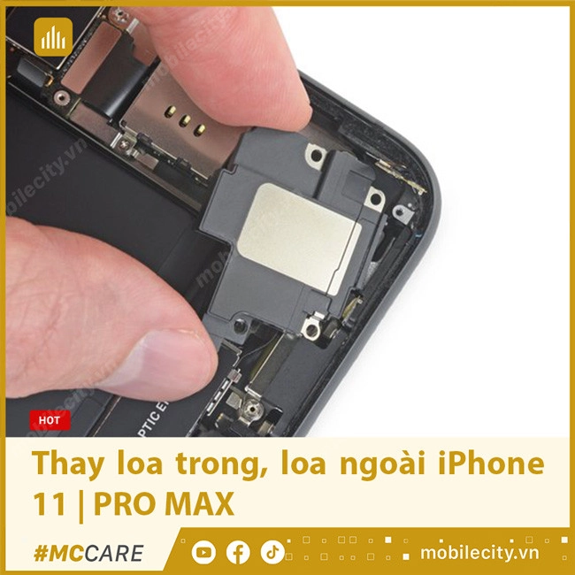 Chuông loa ngoài iPhone 11 (Zin) - Linh Kiện Nam Việt