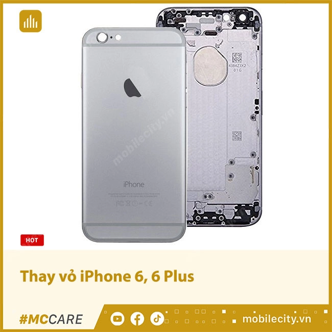 Thay vỏ iPhone 6, 6 Plus