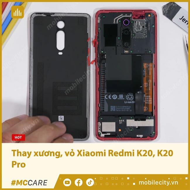 Thay xương, vỏ Xiaomi Redmi K20, K20 Pro