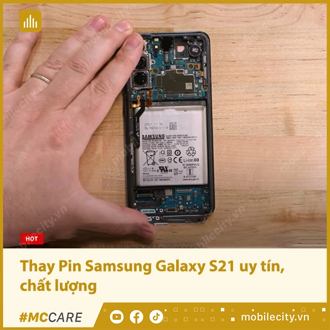 Thay Pin Samsung Galaxy S21