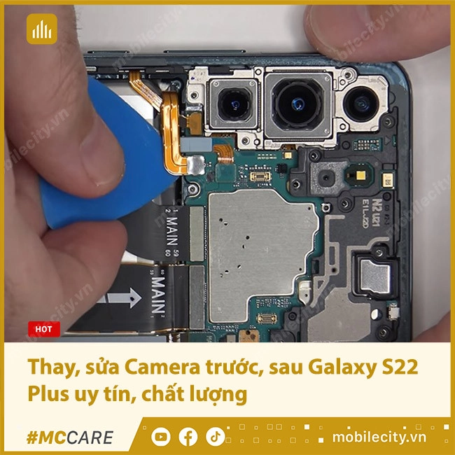 Thay Camera Samsung Galaxy S22 Plus Chính hãng, Chất lượng