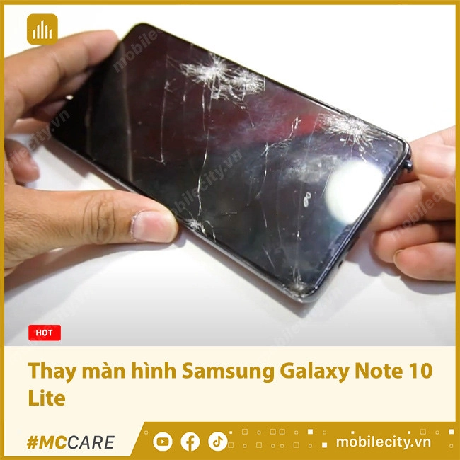 Thay màn hình Samsung Galaxy Note 10 Lite