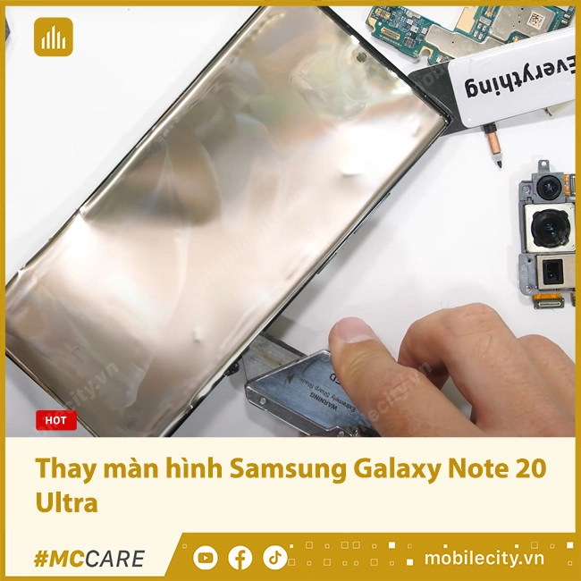 Thay màn hình Samsung Galaxy Note 20 Ultra