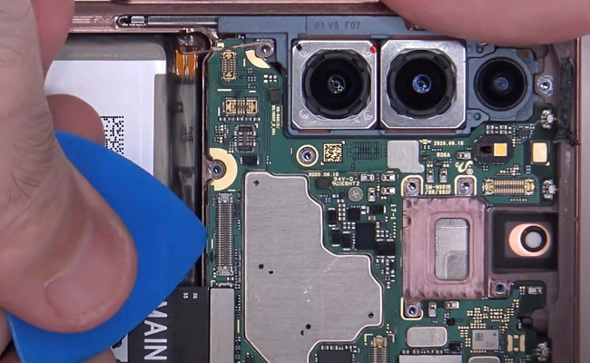 Biểu hiện của Samsung Galaxy Note 20 bị lỗi, hỏng camera