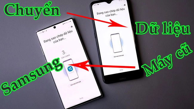 Hướng dẫn chuyển dữ liệu từ điện thoại Android sang điện thoại Samsung