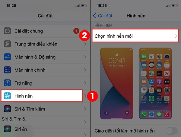 Cài video làm hình nền iPhone đơn giản: \