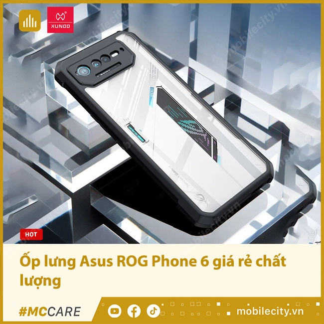 Ốp lưng Asus ROG Phone 6 (XUNDD) - MobileCity