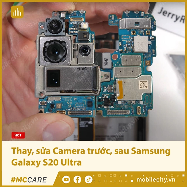 Thay, sửa Camera trước, sau Samsung Galaxy S20 Ultra