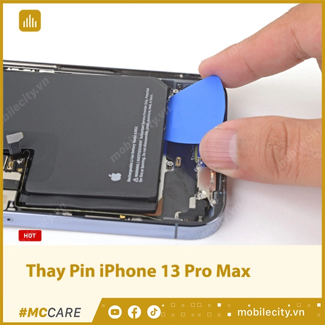 Thay Pin iPhone 13 Pro Max