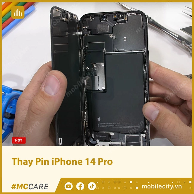 Thay Pin iPhone 14 Pro