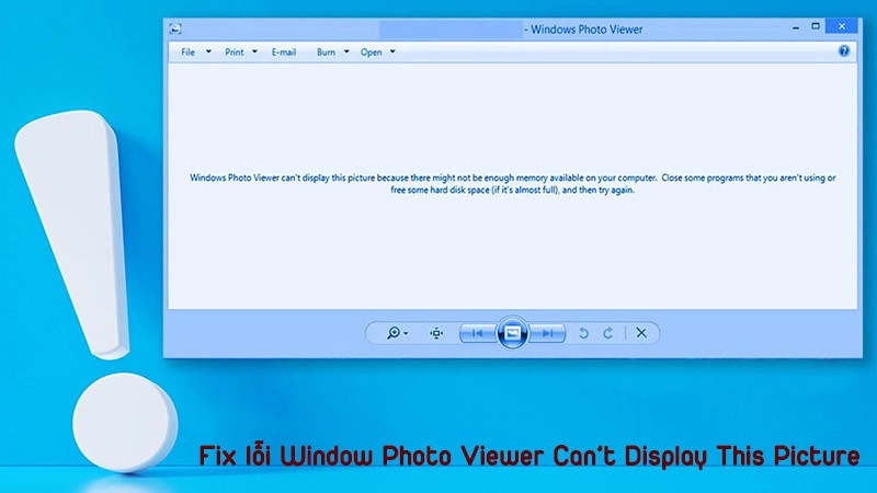 Bạn gặp vấn đề khi Window Photo Viewer không hiển thị ảnh? Không cần phải lo lắng! Chúng tôi có một giải pháp cho bạn. Hãy xem hình ảnh này để biết cách sửa lỗi Window Photo Viewer và hiển thị ảnh một cách dễ dàng.