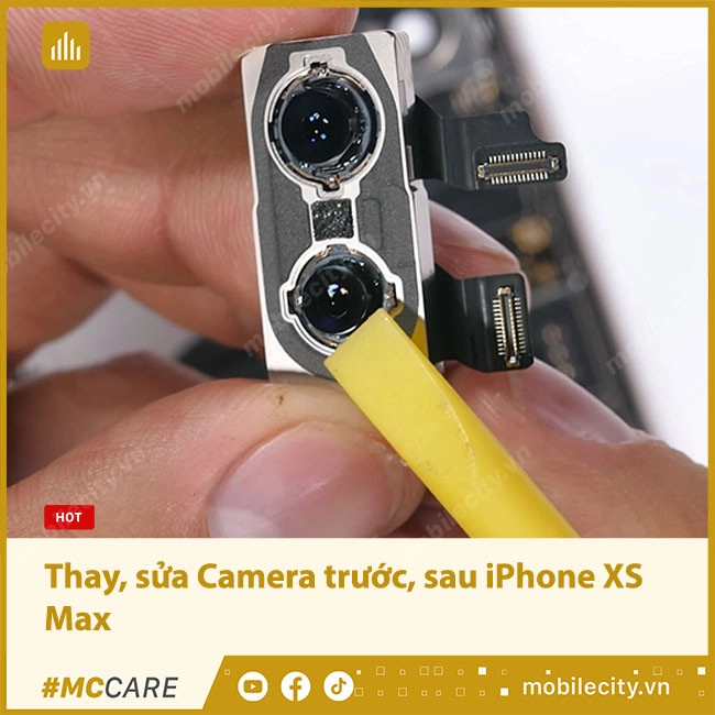 Thay, sửa Camera trước, sau iPhone XS Max