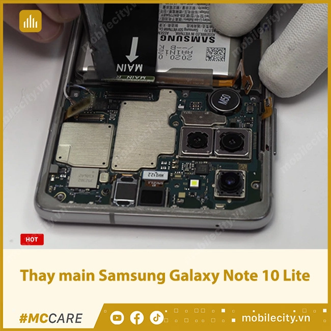 Thay main cho Samsung Galaxy Note 10 Lite